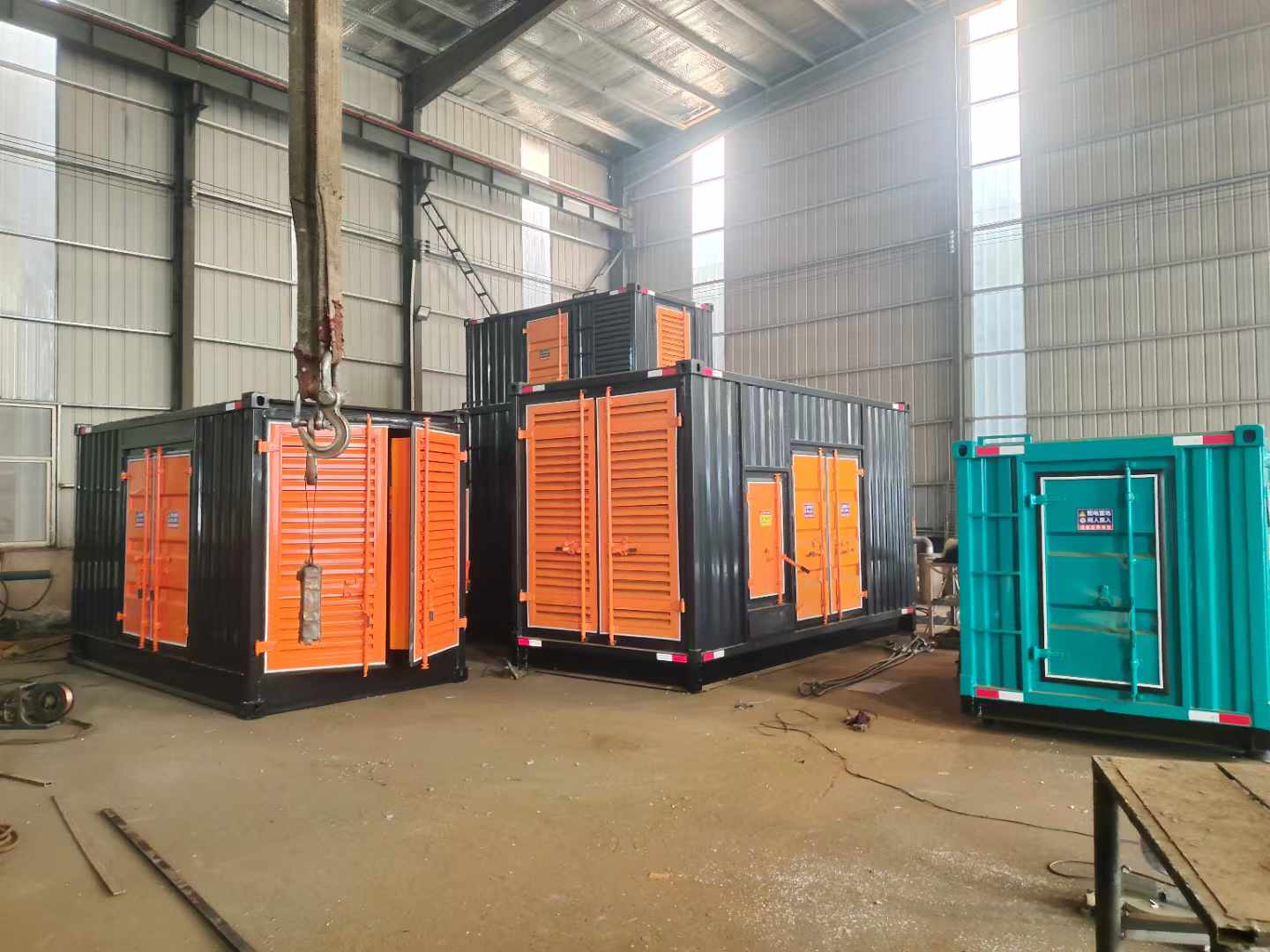 梁溪500kw柴油发电机组可以带动多少功率设备？