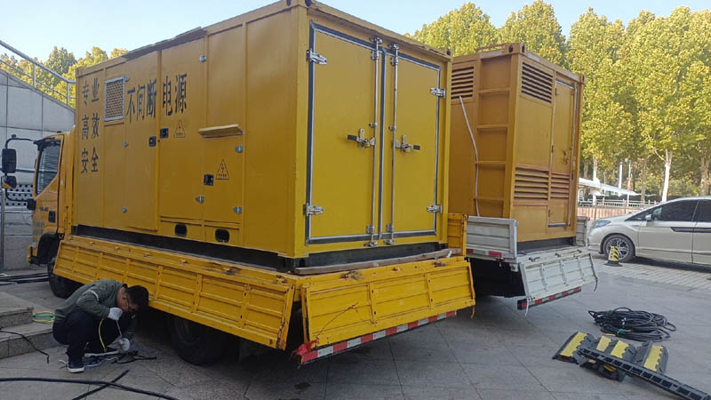 梁溪柴油发电机组和UPS电源配合使用时的注意事项